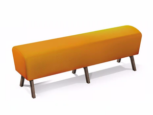 PONY - Upholstered Eco-leather bench - Bench by FIT INTERIORS