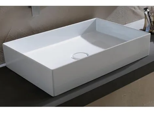 SHAPE - Countertop ceramic washbasin - Washbasin by FIT INTERIORS