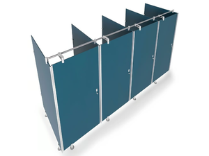 STUDIO T - HPL toilet partition - Screens by FIT INTERIORS