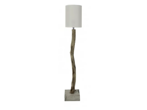 BAKOU - Wooden table lamp - Table lamp by Flam & Luce