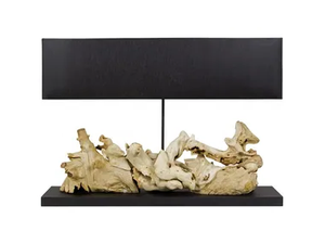 BISSAU - Wooden table lamp - Table lamp by Flam & Luce