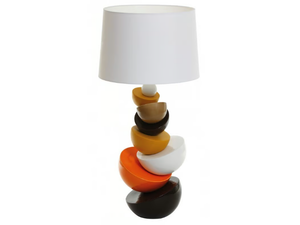 BLUEMOON - Ceramic table lamp - Table lamp by Flam & Luce