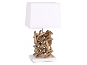 LHASSA - Natural fibre table lamp - Table lamp by Flam & Luce