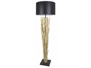LOMÉ - Wooden floor lamp - Floor lamp by Flam & Luce