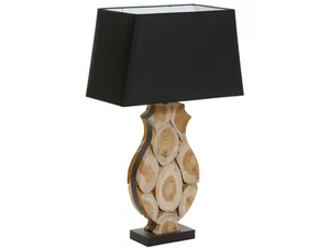MAHÉ - Natural fibre table lamp - Table lamp by Flam & Luce