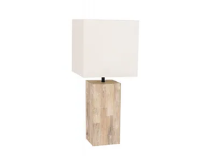 SAMIA - Natural fibre table lamp - Table lamp by Flam & Luce