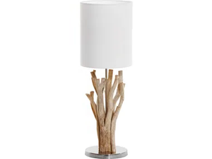 SAMOA - Wooden table lamp - Table lamp by Flam & Luce