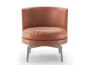FEEL GOOD - FEEL GOOD SOFT - Leather easy chair - Armchair by Flexform