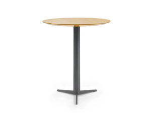 FLY - Round high table with 3-star base - Table by Flexform