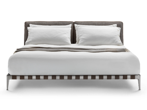 GREGORY - Fabric double bed - Bed frame by Flexform