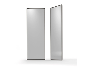 GRANDANGOLO - Rectangular framed wall-mounted steel mirror - Accessories by F.lli Orsenigo