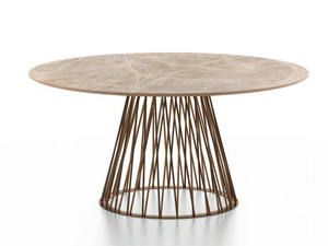 INTRIGO - Round dining table - Table by F.lli Orsenigo