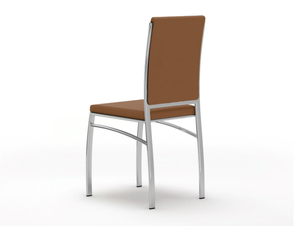 SOFT - Upholstered leather chair - Chair by F.lli Orsenigo