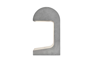 CASTING CONCRETE - LED concrete bollard light - Table lamp by Flos