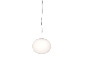 GLO-BALL S - Opal glass pendant lamp - Ceiling lamp by Flos