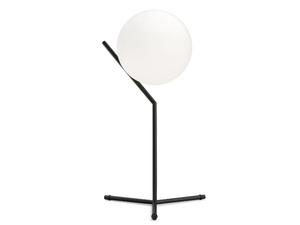 IC LIGHTS T1 HIGH - Blown glass and metal table lamp - Table lamp by Flos