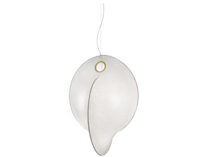OVERLAP - LED dimmable cocoon resin pendant lamp - Ceiling lamp by Flos