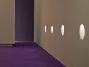 ROUND LIGHT MEDIUM - LED wall-mounted steplight - Functional light by Flos