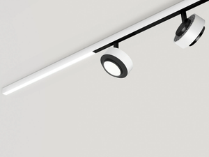TRACKING MAGNET STRIPE - LED extruded aluminium track-Light - Ceiling lamp by Flos