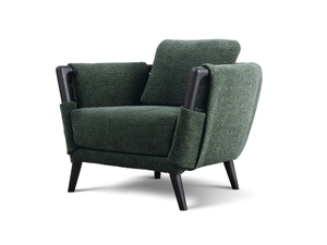 GAUDÍ - Fabric garden armchair with removable cover - Armchair by Flou