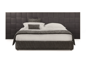 JAIPUR - Double bed with high headboard - Bed frame by Flou