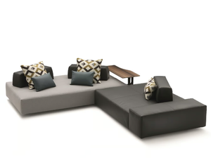 SOFTBENCH - Sectional fabric sofa - Sofa by Flou