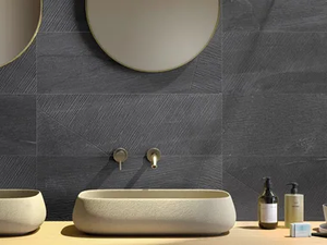 BASALTO NERO ACTIVE - Porcelain stoneware wall/floor tiles with stone effect - Floor tile-stone by FMG