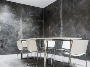 IRON BLACK - Porcelain stoneware wall/floor tiles with metal effect - Wall tile-stone-brick by FMG