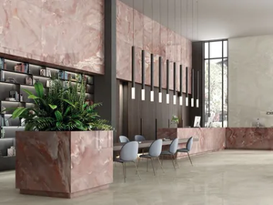 ONICI MALAGA - Indoor/outdoor porcelain stoneware wall/floor tiles with marble effect - Wall tile-stone-brick by FMG