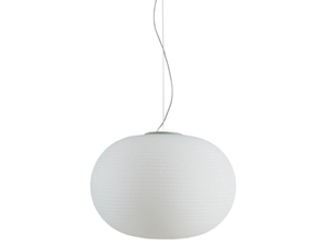 BIANCA - LED blown glass pendant lamp _ FontanaArte - Ceiling lamp by Fontana Arte