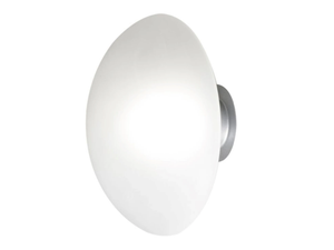 SILLABONE - Sandblasted glass wall light _ FontanaArte - Wall lamp by Fontana Arte