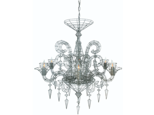 GLORIA - Metal chandelier - Ceiling lamp by Forestier