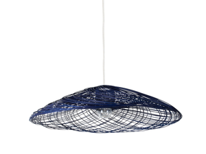 SATELISE - Rattan pendant lamp - Ceiling lamp by Forestier