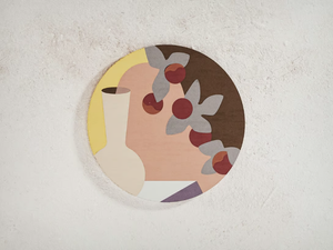 CEZANNE ROUND - Cement Decorative panel - Styling by Forma&Cemento