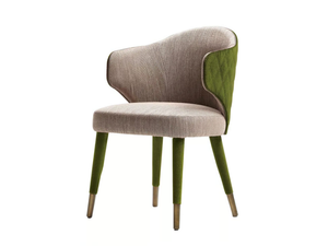 GILDA - Upholstered fabric chair with armrests - Chair by Former In Italia