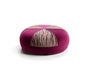 TANGO - Round fabric pouf - Pouf by Former In Italia