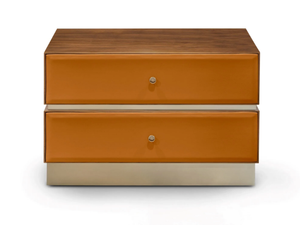 CLARISSA - Wooden bedside table - Side table by formitalia luxury group
