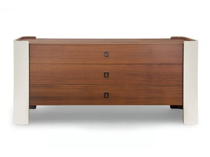 DOWNTOWN - Leather chest of drawers - drawer by formitalia luxury group