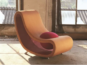 PUSH-UP - Upholstered fabric armchair - Armchair by formitalia luxury group