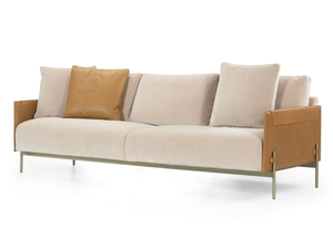 V215 - 3 seater fabric sofa - Sofa by formitalia luxury group