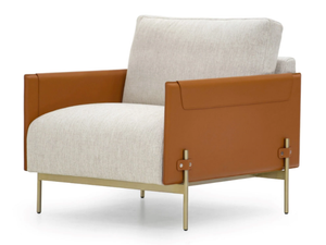 V215 - Fabric armchair with armrests - Armchair by formitalia luxury group