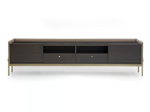 V246TV - Wood veneer TV cabinet with drawers - Cabinet by formitalia luxury group