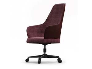 V256 - Executive chair with 5-spoke base with armrests - Office Chair by formitalia luxury group