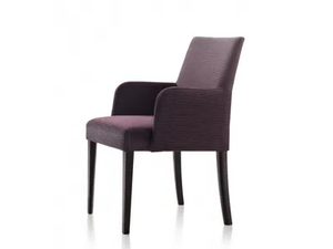 AMATI HIGH BACK - Upholstered chair with armrests - Chair by Fornasarig