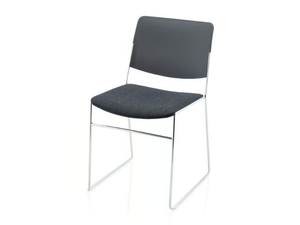 LINK 60X - Sled base chair with integrated cushion - Accessories by Fornasarig