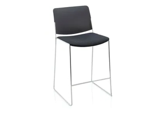 LINK - Stool with fabric seat - Stool by Fornasarig