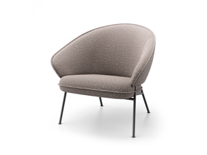 WOLFGANG - Upholstered fabric easy chair - Armchair by Fornasarig