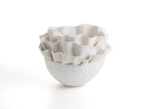 POSIDONIA - Porcelain vase - Styling by Fos Ceramiche