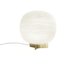 GEM - Etched glass bedside lamp - Table lamp by Foscarini