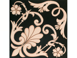 FIORI SCURI IERANTO NERO-AVANA - Ceramic wall tiles / flooring - Wall tile-stone-brick by FRANCESCO DE MAIO